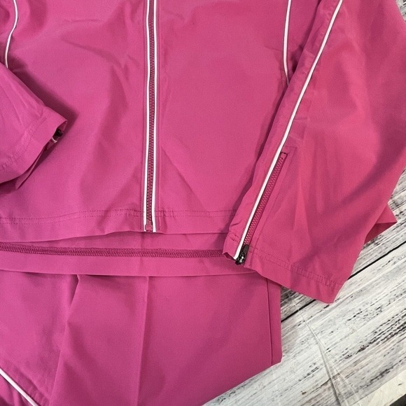 Champion Elite Pink Track Sweat Suit sz Extra Large Jacket Medium Pants Fitness - Picture 7 of 16